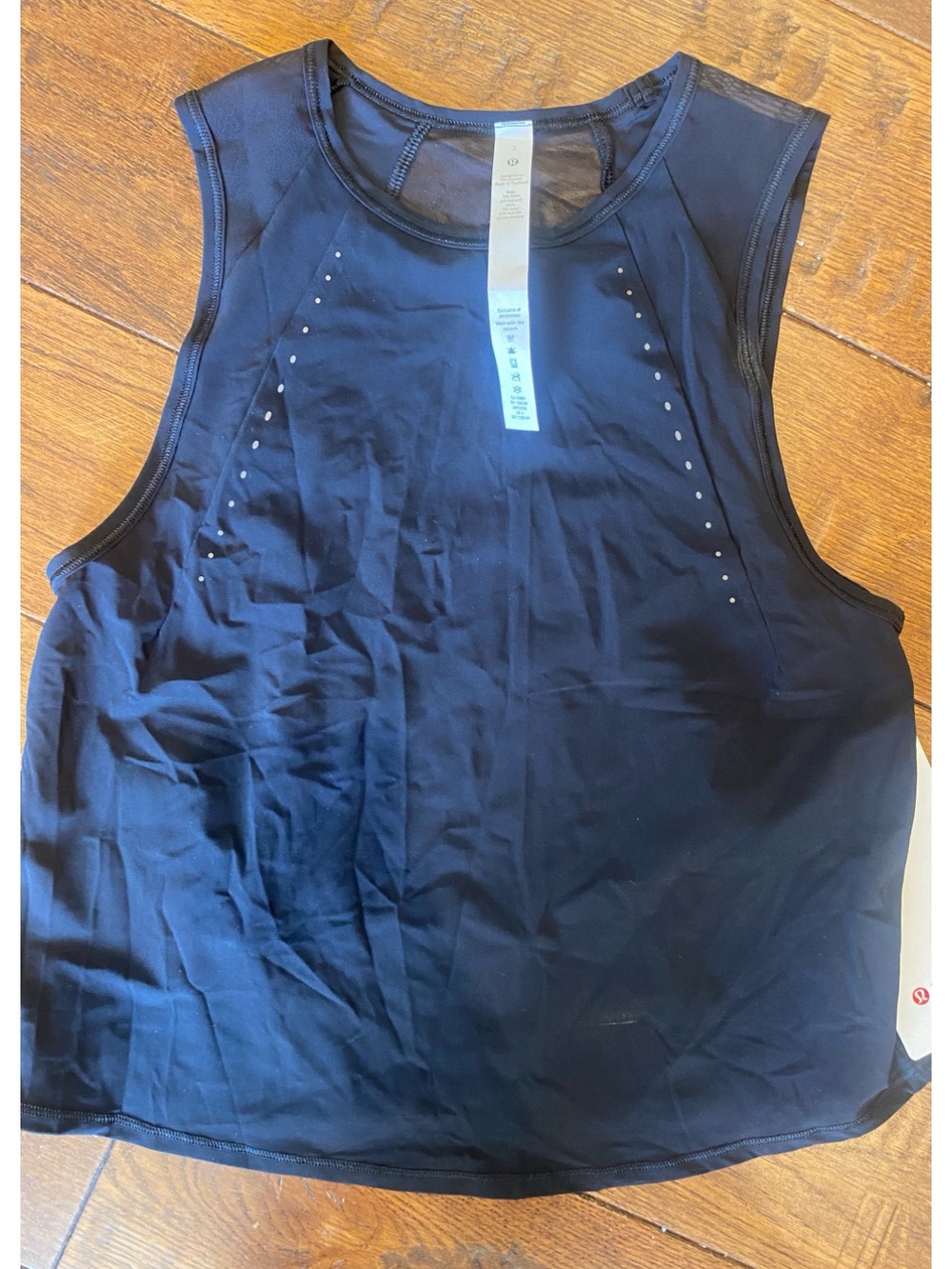 NWT Lululemon sculpt tank size 2 xs black